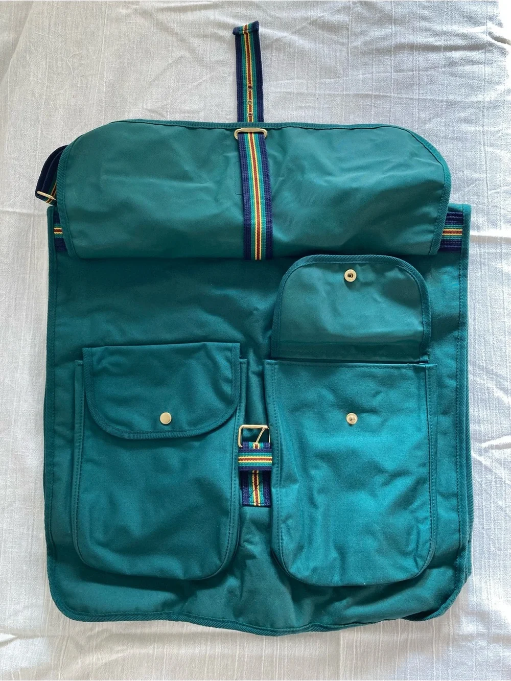 Polo Ralph Lauren Green Canvas Garment Bag